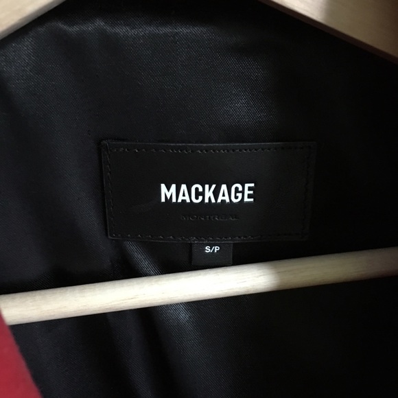 Mackage S-Tayla Red Wool Coat - Picture 10 of 13